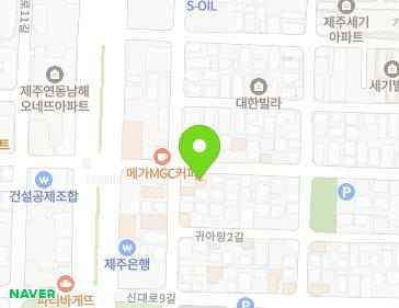 제주특별자치도 제주시 신대로7길 10 (연동) 지도