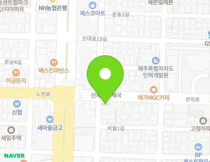 제주특별자치도 제주시 선덕로 6 (연동) 지도