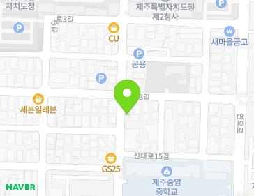 제주특별자치도 제주시 선덕로5길 27 (연동) 지도