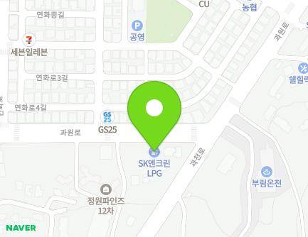 제주특별자치도 제주시 과원로 60 (연동) 지도