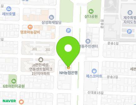 제주특별자치도 제주시 신대로 110 (연동) 지도