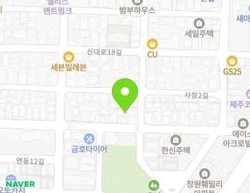 제주특별자치도 제주시 연동14길 22 (연동, 한양주택) 지도