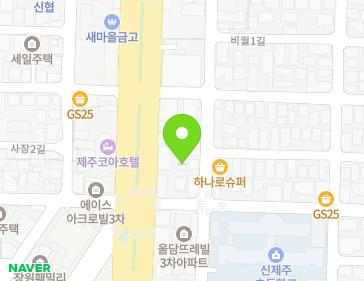 제주특별자치도 제주시 비월길 20-2 (연동, 파랑새주택) 지도