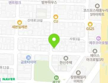 제주특별자치도 제주시 연동14길 21 (연동, 청호주택) 지도