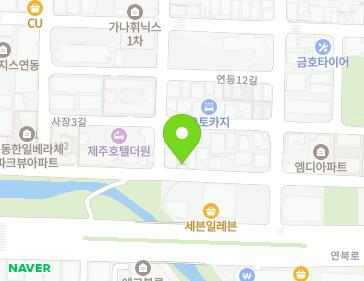 제주특별자치도 제주시 신대로22길 30 (연동, 차돌주택) 지도