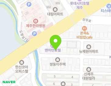 제주특별자치도 제주시 신광로4길 42 (연동, 제움) 지도