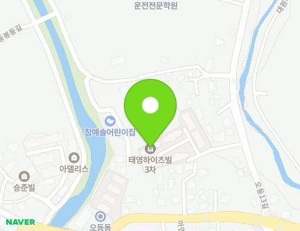 제주특별자치도 제주시 오등13길 58-1 (오등동, 태영하이츠빌3차) 지도