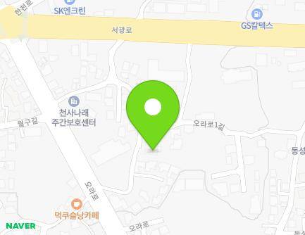 제주특별자치도 제주시 오라로1길 20-3 (오라삼동) 지도