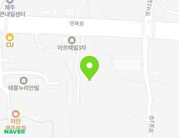 제주특별자치도 제주시 연북로 274 (오라이동) 지도