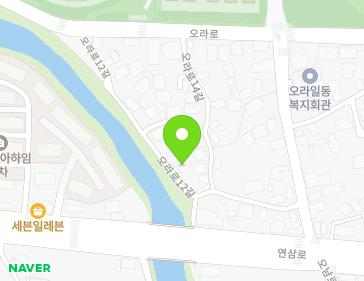 제주특별자치도 제주시 오라로12길 21 (오라일동) 지도