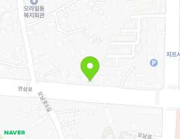 제주특별자치도 제주시 연삼로 237 (오라일동) 지도