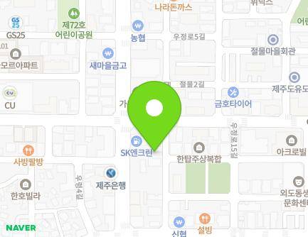 제주특별자치도 제주시 우령2길 4 (외도일동, 대원상록수빌) 지도