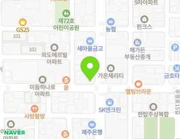 제주특별자치도 제주시 우정로8길 2 (외도일동) 지도