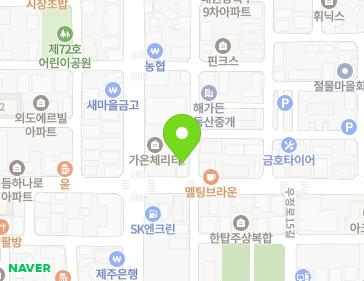 제주특별자치도 제주시 절물1길 40 (외도일동) 지도