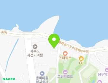 제주특별자치도 제주시 서해안로 620 (용담삼동) 지도
