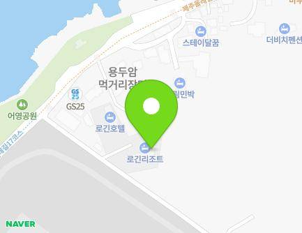 제주특별자치도 제주시 서해안로 442-11 (용담삼동, 로긴가족호텔) 지도