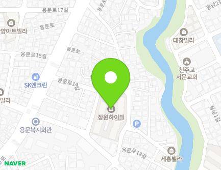 제주특별자치도 제주시 용문로14길 14 (용담이동, 장원하이빌아파트) 지도