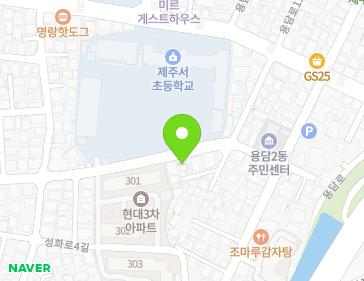 제주특별자치도 제주시 성화로6길 52 (용담이동) 지도