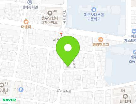 제주특별자치도 제주시 용화로9길 22-1 (용담이동) 지도