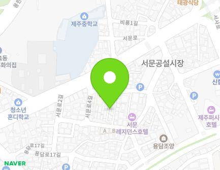 제주특별자치도 제주시 서문로4길 6-3 (용담일동) 지도