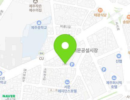 제주특별자치도 제주시 서문로4길 11 (용담일동) 지도