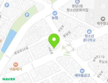 제주특별자치도 제주시 서문로 23-1 (용담일동) 지도