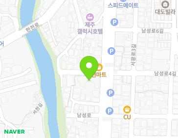 제주특별자치도 제주시 남성로3길 3 (용담일동, 한라더카운티) 지도