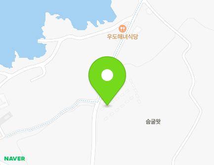 제주특별자치도 제주시 우도면 하우목길 46-3 지도