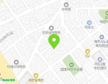 제주특별자치도 제주시 오복1길 24-6 (이도이동, 경원그린빌라) 지도