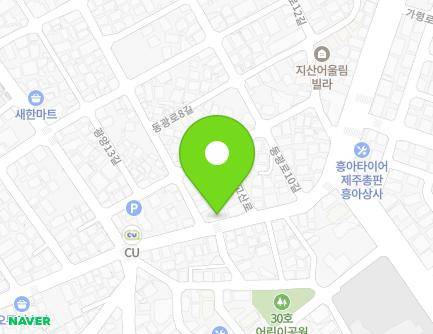 제주특별자치도 제주시 동고산로 37 (이도이동, 기쁨어린이집) 지도