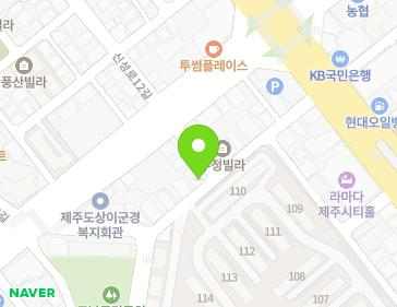 제주특별자치도 제주시 구남로7길 6 (이도이동, 명보빌라) 지도