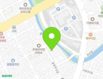 제주특별자치도 제주시 동광로12길 19 (이도이동, 제주기적의도서관) 지도
