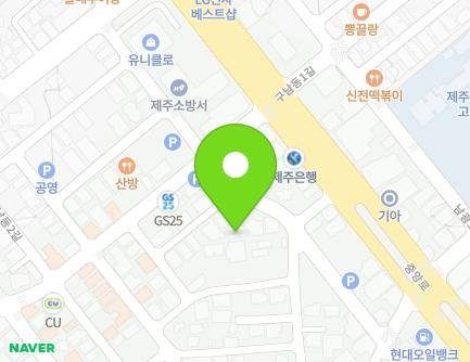 제주특별자치도 제주시 구남로8길 22-1 (이도이동, 휴그린빌) 지도