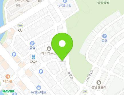 제주특별자치도 제주시 신설로 22 (이도이동, 현 파크빌) 지도