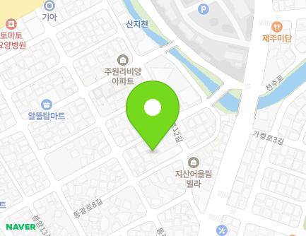 제주특별자치도 제주시 동광로12길 30 (이도이동, 현대아파트) 지도