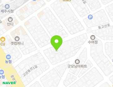 제주특별자치도 제주시 동고산로 16-1 (이도이동) 지도