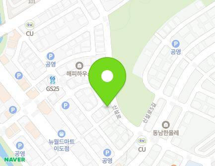 제주특별자치도 제주시 신설로 26 (이도이동) 지도