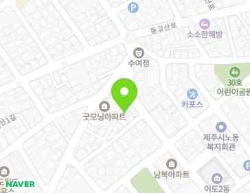 제주특별자치도 제주시 오복3길 27-1 (이도이동) 지도