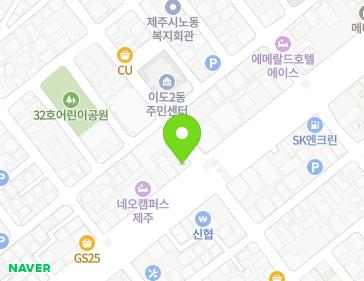 제주특별자치도 제주시 연삼로 417 (이도이동) 지도