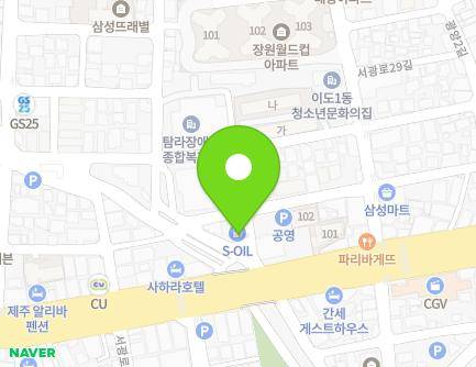 제주특별자치도 제주시 서광로27길 2 (이도일동) 지도