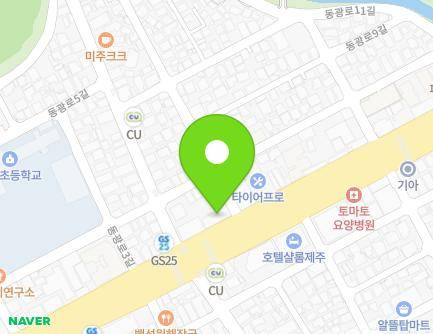 제주특별자치도 제주시 동광로 27 (이도일동) 지도