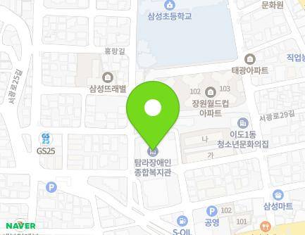 제주특별자치도 제주시 광양4길 32 (이도일동, 탐라장애인종합복지관) 지도