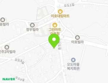 제주특별자치도 제주시 오도길 28 (이호이동, 태원주택) 지도