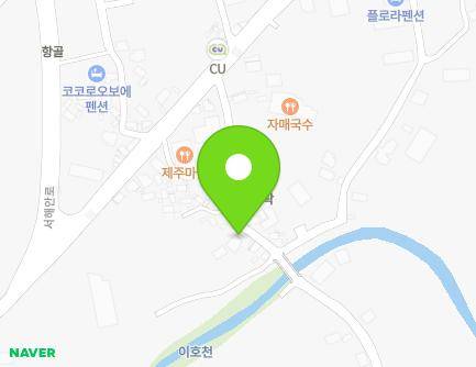제주특별자치도 제주시 항골남길 35 (이호일동) 지도