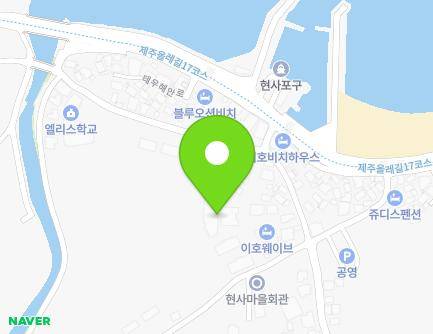 제주특별자치도 제주시 현사안길 27 (이호일동, 파클리프) 지도