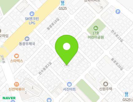 제주특별자치도 제주시 천수동로2길 10-7 (일도이동, 고운빌) 지도