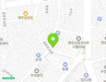제주특별자치도 제주시 동문로20길 19 (일도이동, 삼진주택) 지도