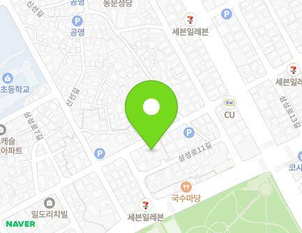 제주특별자치도 제주시 삼성로11길 3-16 (일도이동, 원불교제주교구청) 지도