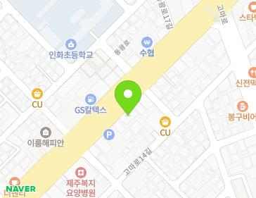 제주특별자치도 제주시 동광로 108 (일도이동, 제주은행동광로지점) 지도