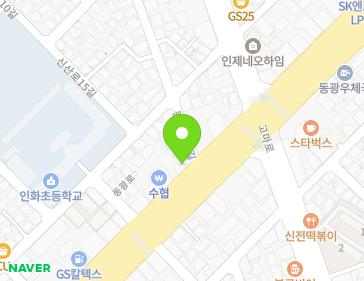 제주특별자치도 제주시 동광로 119 (일도이동) 지도